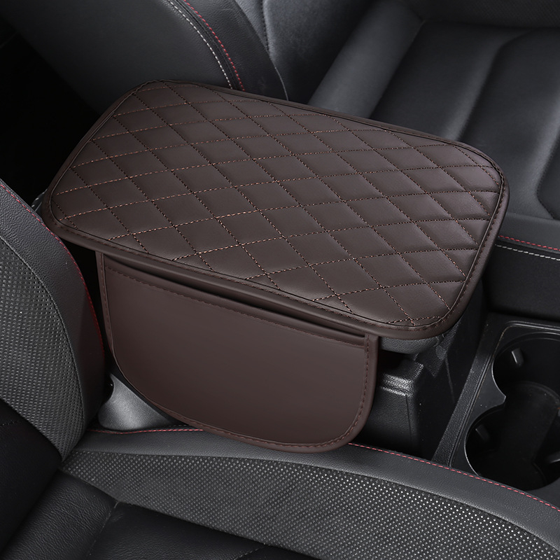 Autó karfájához illeszkedő doboz matrac, bőr, univerzális, csúszásmentes, multifunkcionális tároló, Army Birthday márka