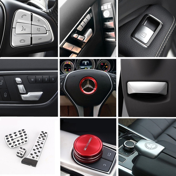 CLS 12-17 вътрешна декорация на централна конзола за CLS (модели 350/260/320) с декоративни блестящи елементи за бутоните на електрическите прозорци • Материал: пластмаса • Модел: 666