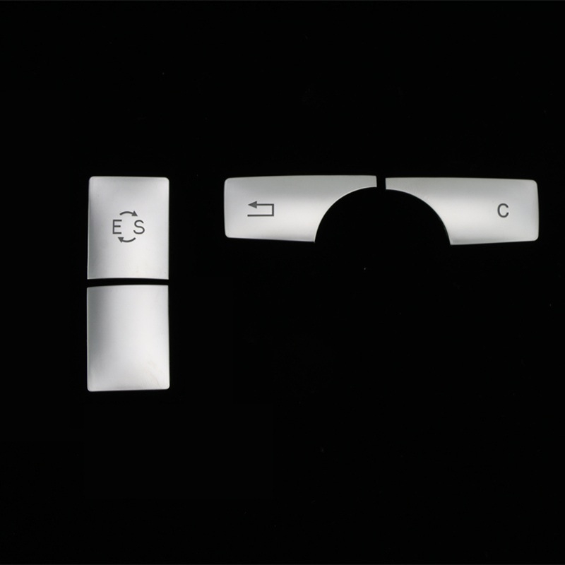 CLS 12-17 вътрешна декорация на централна конзола за CLS (модели 350/260/320) с декоративни блестящи елементи за бутоните на електрическите прозорци • Материал: пластмаса • Модел: 666