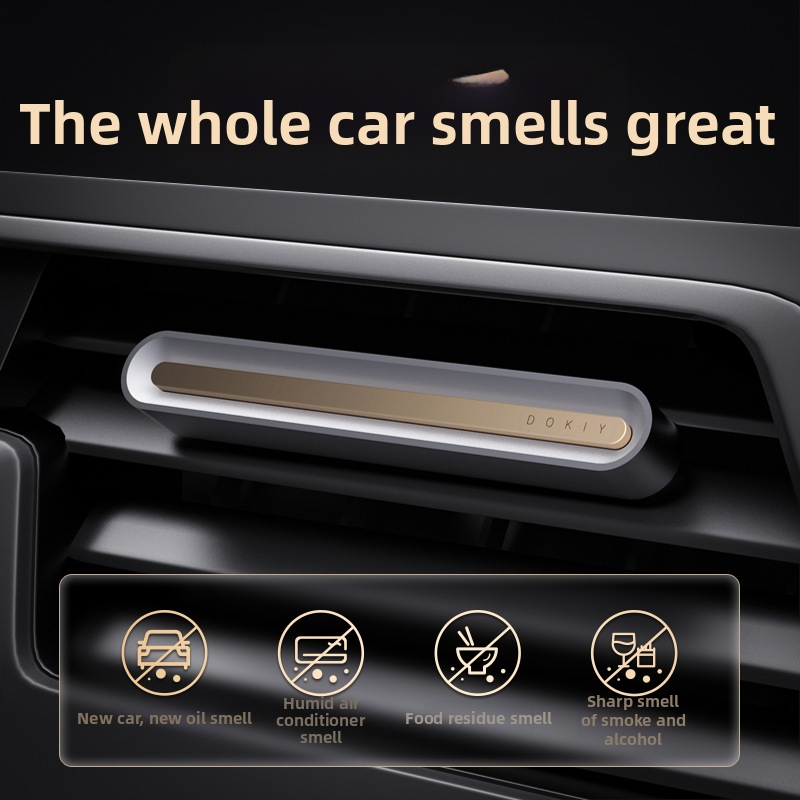 Diffuzor de aromaterapie pentru mașină, fixare în gurile de ventilație, Elan Xiang, 5–10 mL, 61–90 zile