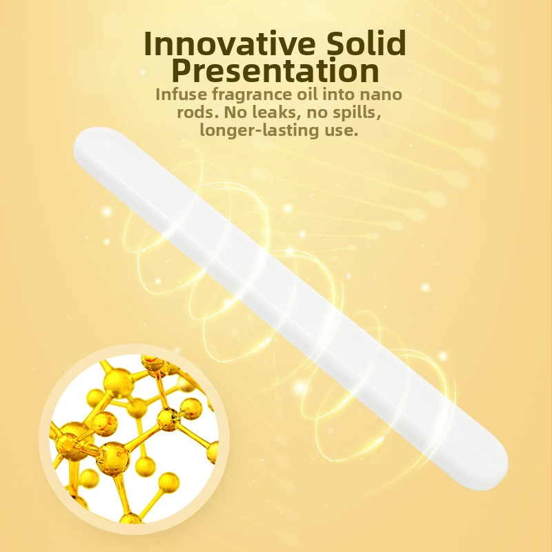 Diffuzor de aromaterapie pentru mașină, fixare în gurile de ventilație, Elan Xiang, 5–10 mL, 61–90 zile