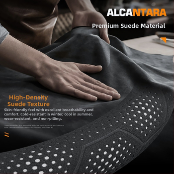 Калъф за волан от замш - универсален за всички сезони, оригинален стил, марка Sulemei, монтаж специално за автомобили.