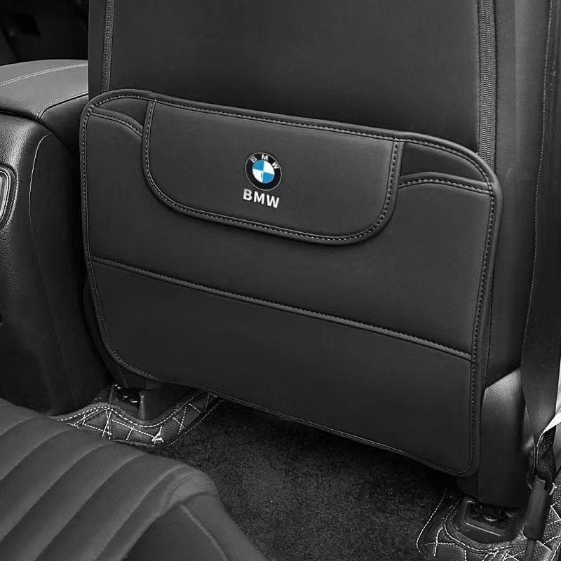 Kožna antikick podloga za sjedište automobila s džepom za pohranu