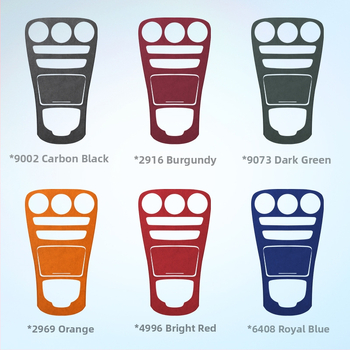 SNBLO Импортиран Alcantara замшев панел за централната конзола на Mercedes-Benz C-Class C260L/C200L (2015-2018)