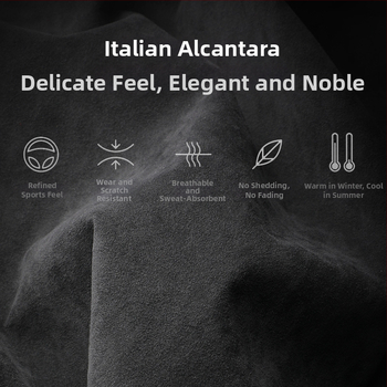 SNBLO Импортиран Alcantara замшев панел за централната конзола на Mercedes-Benz C-Class C260L/C200L (2015-2018)