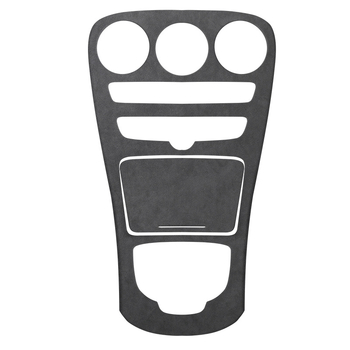 SNBLO Импортиран Alcantara замшев панел за централната конзола на Mercedes-Benz C-Class C260L/C200L (2015-2018)