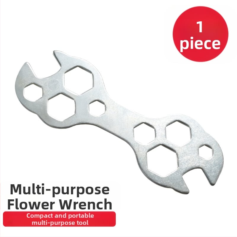 16-в-1 велосипеден ремонтен инструмент със сгъваем дизайн и метална конструкция