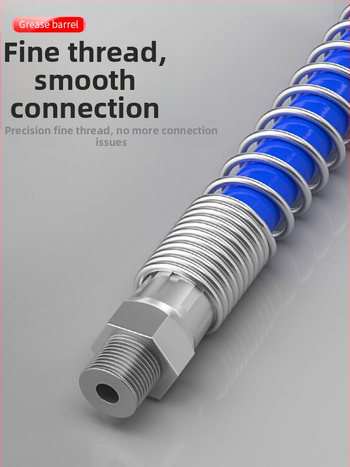 Grease pistoles piederumu komplekts: šļūtene, sprādzienizturīgs savienojuma caurule, rokas pistoles galva, uzgalis un caurules pagarinājums — Zīmols: Other; Modelis: Other; Pieteikuma joma: Other