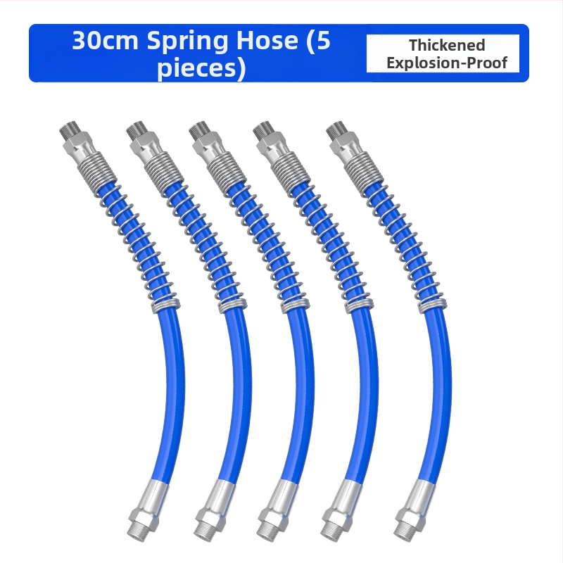 Grease pistoles piederumu komplekts: šļūtene, sprādzienizturīgs savienojuma caurule, rokas pistoles galva, uzgalis un caurules pagarinājums — Zīmols: Other; Modelis: Other; Pieteikuma joma: Other