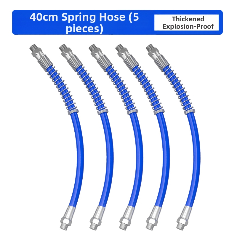 Grease pistoles piederumu komplekts: šļūtene, sprādzienizturīgs savienojuma caurule, rokas pistoles galva, uzgalis un caurules pagarinājums — Zīmols: Other; Modelis: Other; Pieteikuma joma: Other
