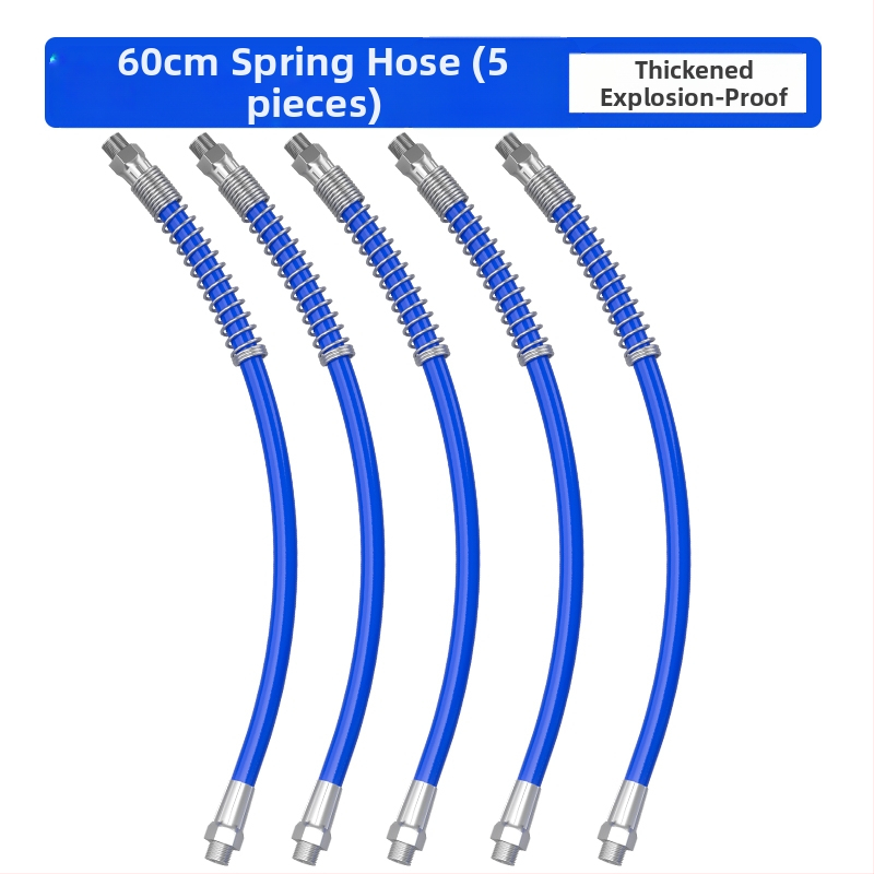 Grease pistoles piederumu komplekts: šļūtene, sprādzienizturīgs savienojuma caurule, rokas pistoles galva, uzgalis un caurules pagarinājums — Zīmols: Other; Modelis: Other; Pieteikuma joma: Other