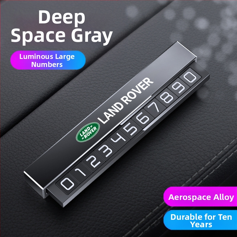 Double heng semn parcare metalic pentru interiorul mașinii – personalizabil cu imprimare logo