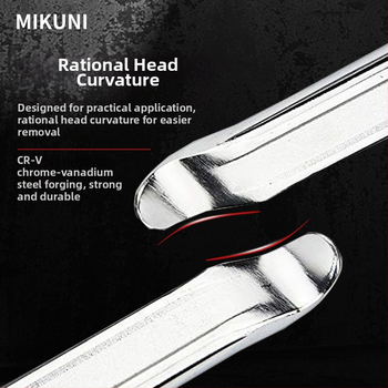 Εργαλείο αφαίρεσης ελαστικών - MIKUNI RG5024, Χάλυβας Ανθρακα, Κύκλικές και Ευθείες Άκρες, Ανθεκτικό στην Έκρηξη, Για Αυτοκίνητο