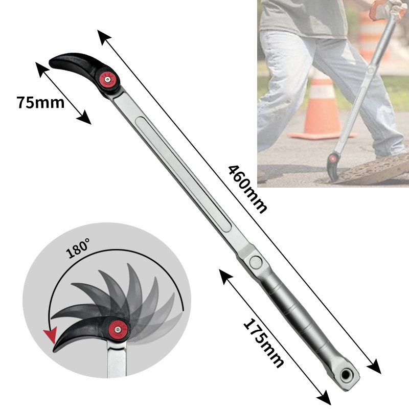 MIKUNI RG5024 Gumiabroncs-eltávolító szerszám, karbonacél, Körkörös és sík végek, Robbanásbiztos, Autóhoz