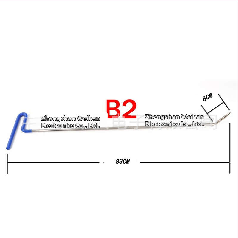 Autó horpadásjavító eszközkészlet kampókkal és emelővasakkal, 20 darabos ötvözött acél