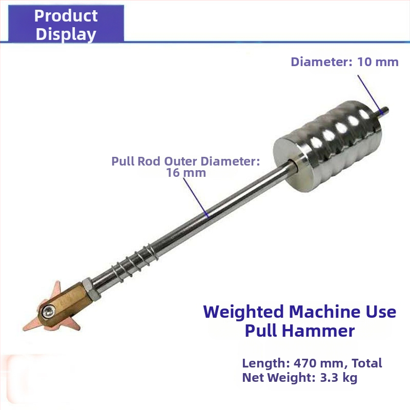 Set alata za izravnavanje udubljenja od lima za strojeve — vučice i čekići, kolekcija alata za popravak udubljenja (Proizvođač: Drugo; Materijal: Drugo; Opseg primjene: Zadano)
