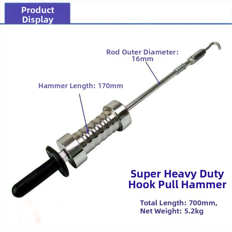 Set alata za izravnavanje udubljenja od lima za strojeve — vučice i čekići, kolekcija alata za popravak udubljenja (Proizvođač: Drugo; Materijal: Drugo; Opseg primjene: Zadano)