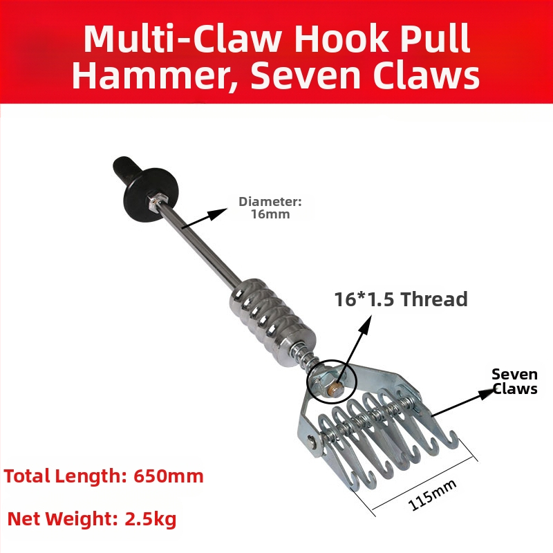 Set alata za izravnavanje udubljenja od lima za strojeve — vučice i čekići, kolekcija alata za popravak udubljenja (Proizvođač: Drugo; Materijal: Drugo; Opseg primjene: Zadano)