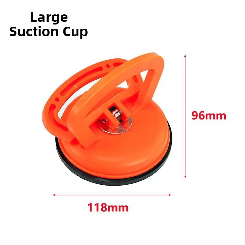 Alat za popravak udubljenja automobila s vakuumskom čašom i jednom kandžom, velika vučna snaga, za staklo i pločice; materijali: ABS i guma