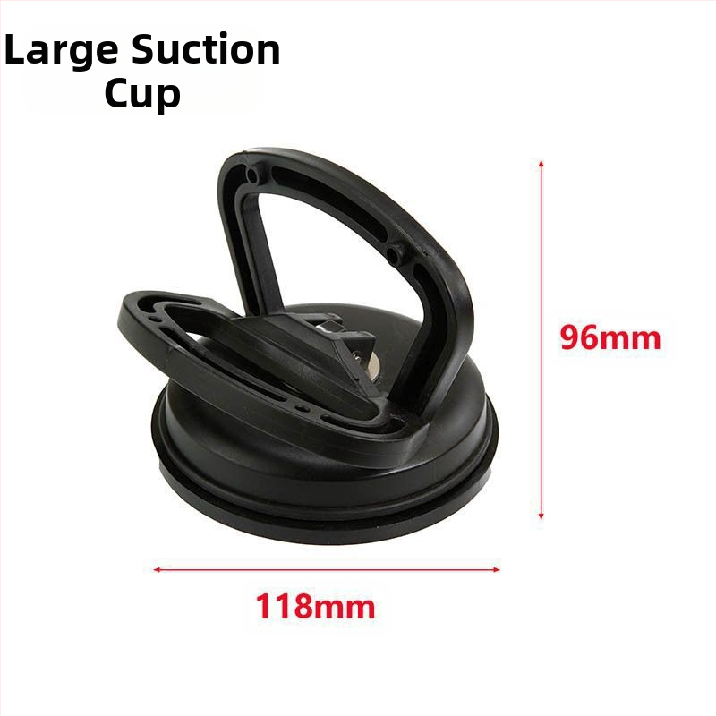 Alat za popravak udubljenja automobila s vakuumskom čašom i jednom kandžom, velika vučna snaga, za staklo i pločice; materijali: ABS i guma