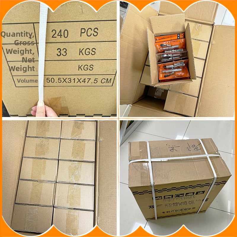 Гресна дюза със заключващ зажим, високо налягане, неръждаема стомана, 17000 psi, ръчно пневматично допълнение към пистолет за мазнини