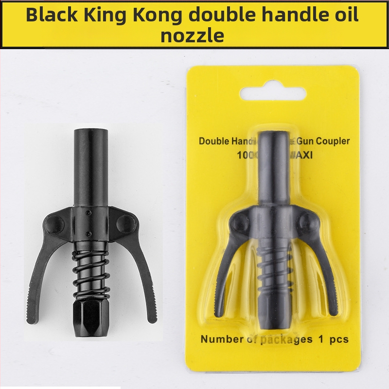 Zárható clamp típusú magasnyomású zsírzófej rozsdamentes acélból, 17000 psi, kézi pneumatikus kiegészítő zsírzópisztolyhoz