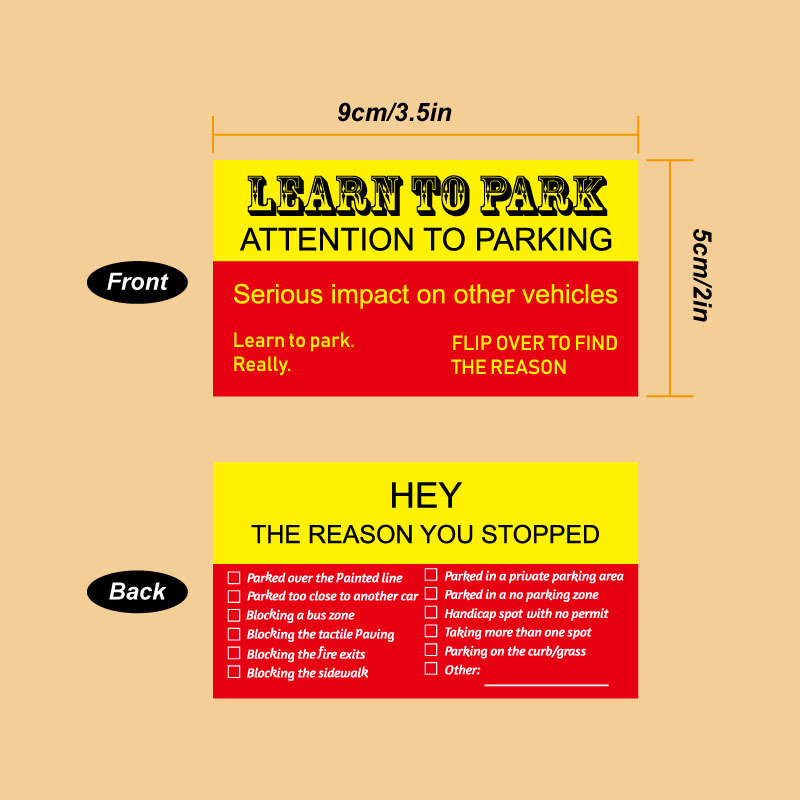 Карти Learn to Park – покрита хартия, цветен офсетен печат, възможност за персонализиране, код на продукта Yy 20240827-1, марка Yiyao