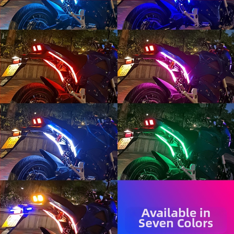 Eyebrow LED мотоциклетно осветление – модел Motorcycle Scanning Water Light, материал Acrylic, мощност 5, живот на лампата 10000 ч