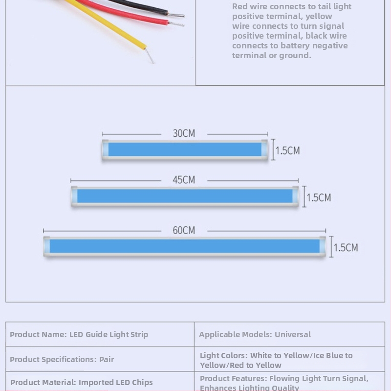 Eyebrow LED мотоциклетно осветление – модел Motorcycle Scanning Water Light, материал Acrylic, мощност 5, живот на лампата 10000 ч
