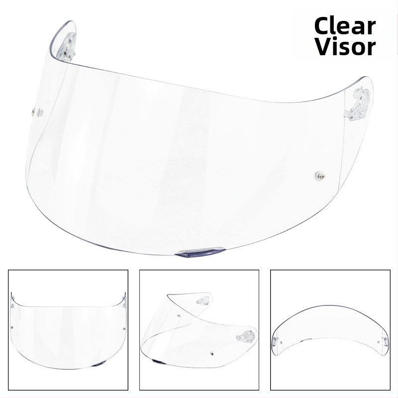 Leće za kacigu motocikla s premazom protiv zamagljivanja i kopčom s klinom, otporno na vjetar, kompatibilno s K1/K1S/K3SV/K5/K5S