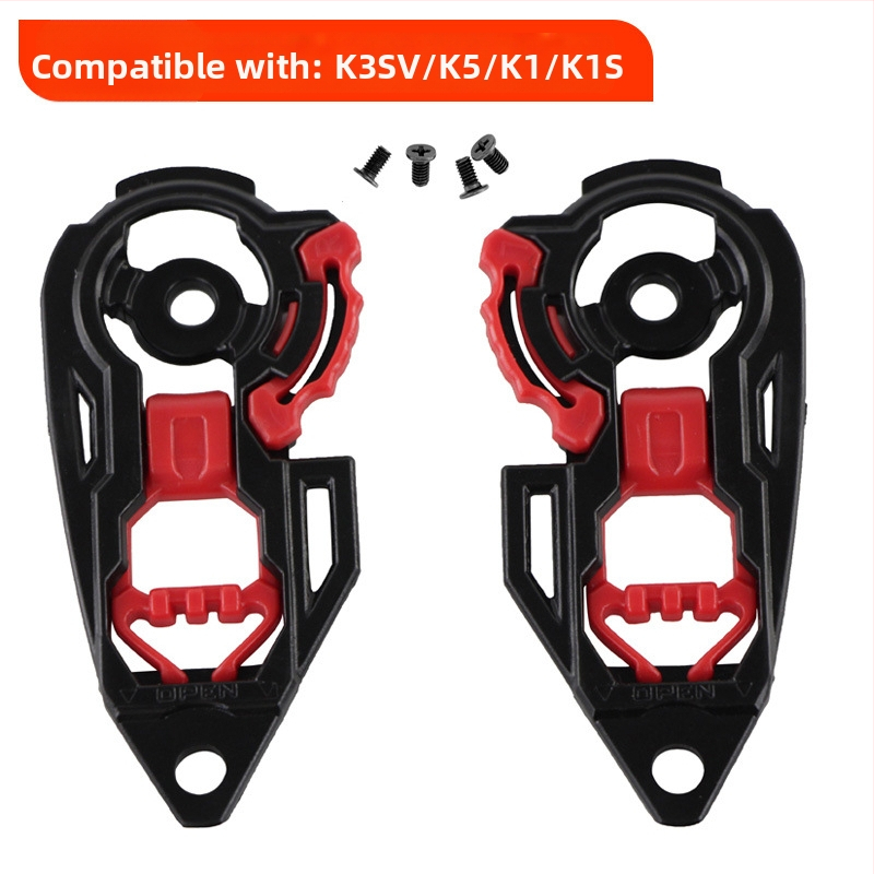 Leće za kacigu motocikla s premazom protiv zamagljivanja i kopčom s klinom, otporno na vjetar, kompatibilno s K1/K1S/K3SV/K5/K5S