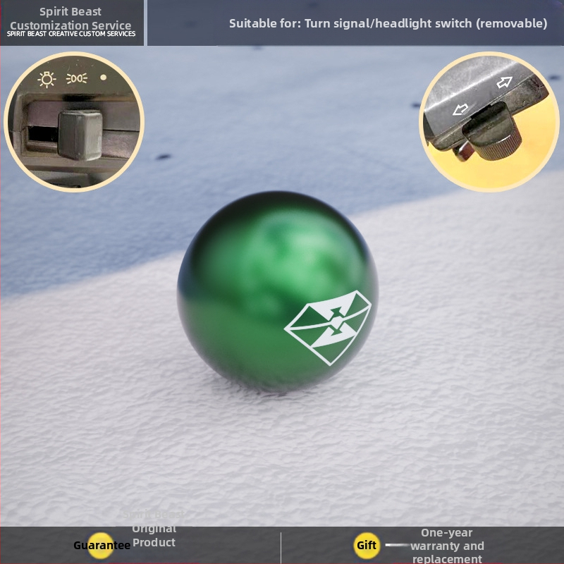 Spirit Beast modificare comutator pentru motocicletă electrică, compatibilă cu Honda CB190 — buton de comutare la ghidon și capac universal pentru far