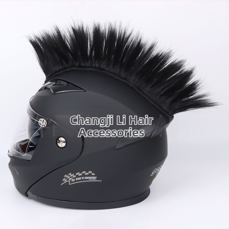 Sisak-stílusú paróka, magas hőálló vezetékből, rövid hajhossz, modell TKJF, dekoratív kellék