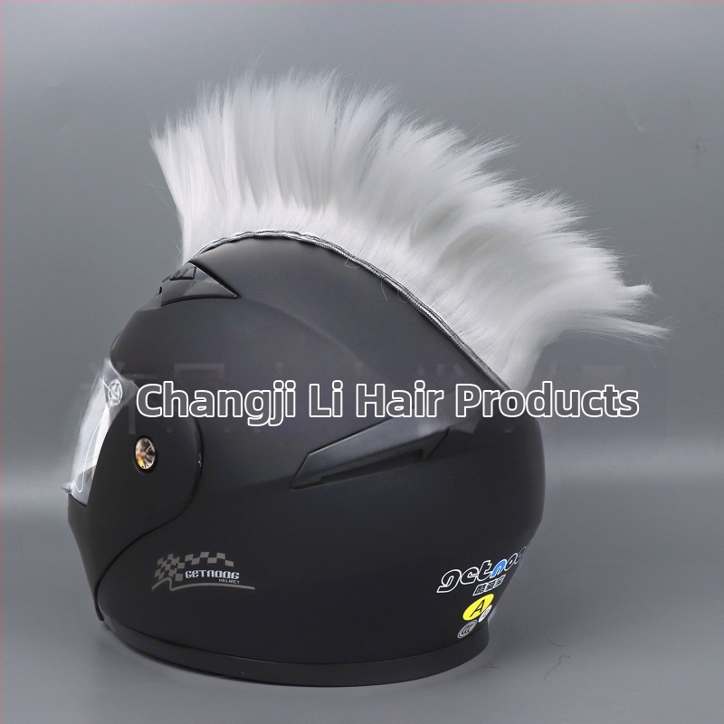 Sisak-stílusú paróka, magas hőálló vezetékből, rövid hajhossz, modell TKJF, dekoratív kellék