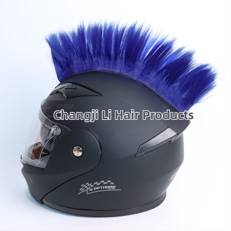 Sisak-stílusú paróka, magas hőálló vezetékből, rövid hajhossz, modell TKJF, dekoratív kellék