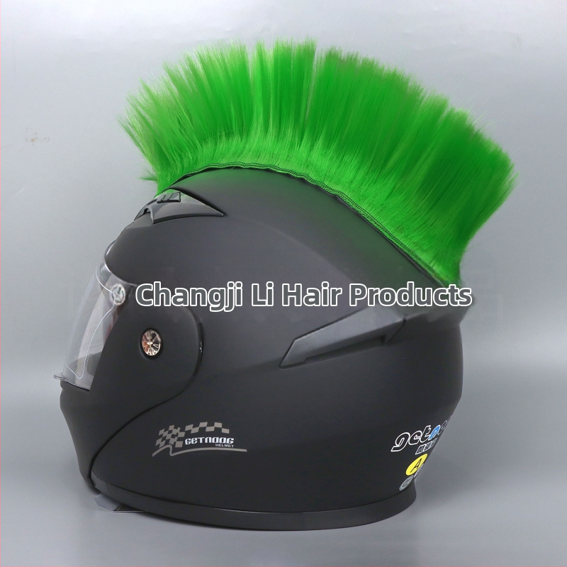 Sisak-stílusú paróka, magas hőálló vezetékből, rövid hajhossz, modell TKJF, dekoratív kellék