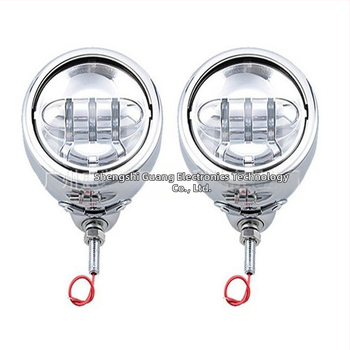 Калъф за мотоциклетна фара за мъгла - алуминиева сплав, 12V, 30W, 3000LM, IP67