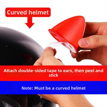 Κράνος διακοσμητικό με αυτιά γάτας για ποδηλασία — ABS, Unisex, Κατάλληλο για ηλικιωμένους, Μάρκα Liang and Double