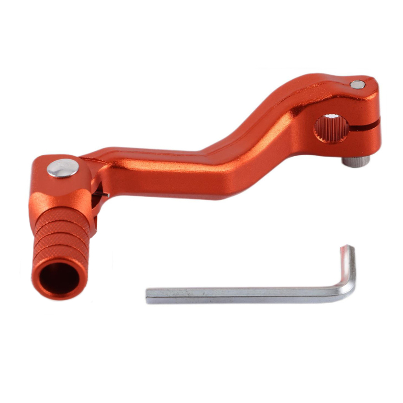 GOOFIT kovan aluminijska mjenjačka poluga, sklopivi dizajn, za CB250 cross-country motocikl (serija šipki E034-115-8-126-8)