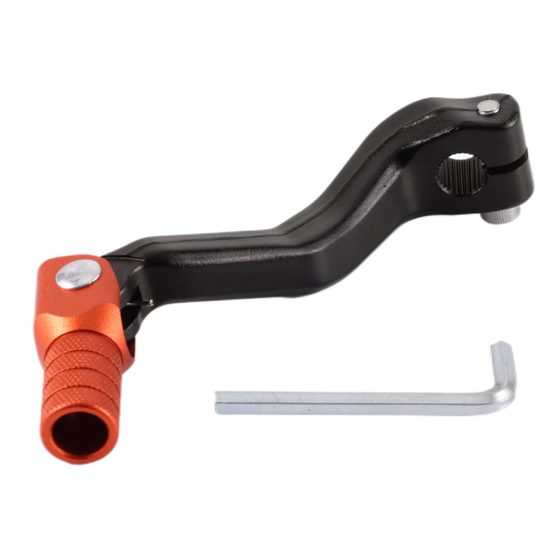 GOOFIT kovan aluminijska mjenjačka poluga, sklopivi dizajn, za CB250 cross-country motocikl (serija šipki E034-115-8-126-8)