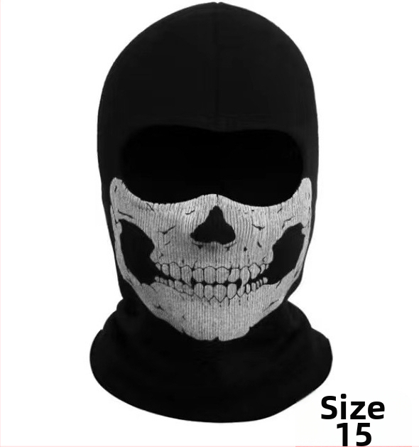 Dviračių kaukė, elastinis briaunotas audinys, Liruida prekės ženklas, unisex, be pritaikymo