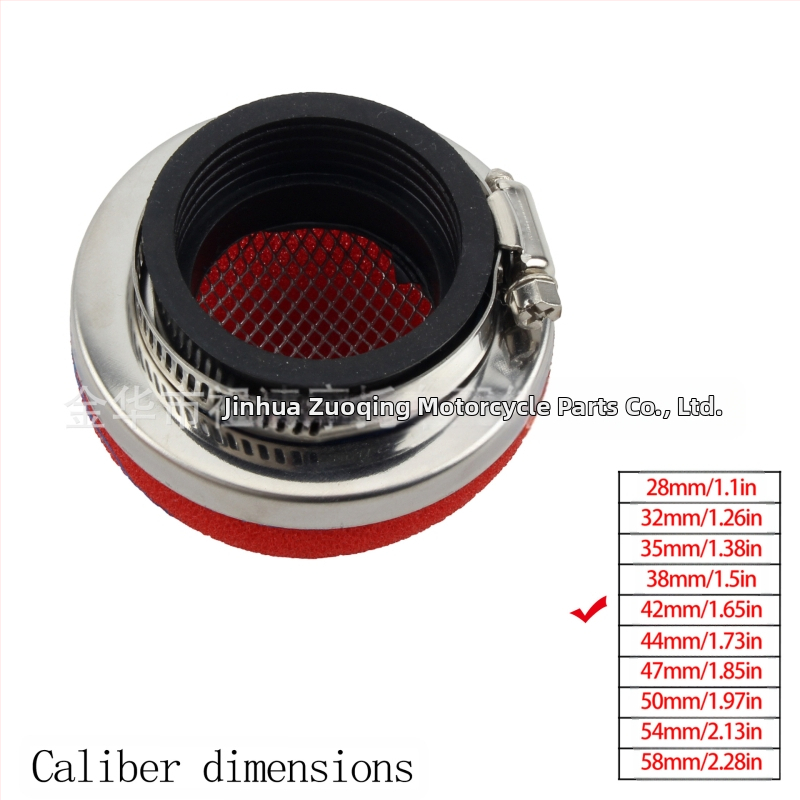 Filtru de aer pentru motocicletă ZUQING AF117, din burete, pentru off-road pocket bikes de 47cc/49cc