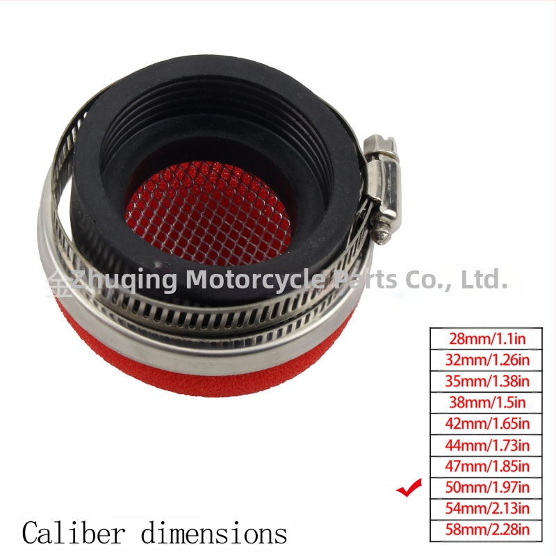 Filtru de aer pentru motocicletă ZUQING AF117, din burete, pentru off-road pocket bikes de 47cc/49cc