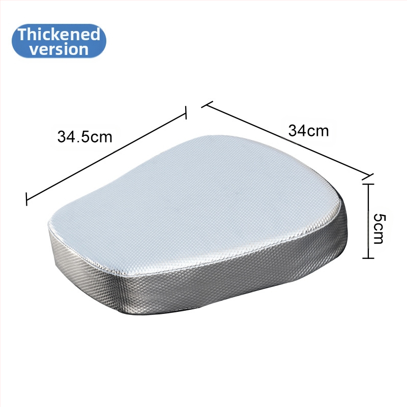 Povišena jastučnica za sjedalo za električna vozila s apsorpcijom udara, PVC + spužva, univerzalna prilagodba