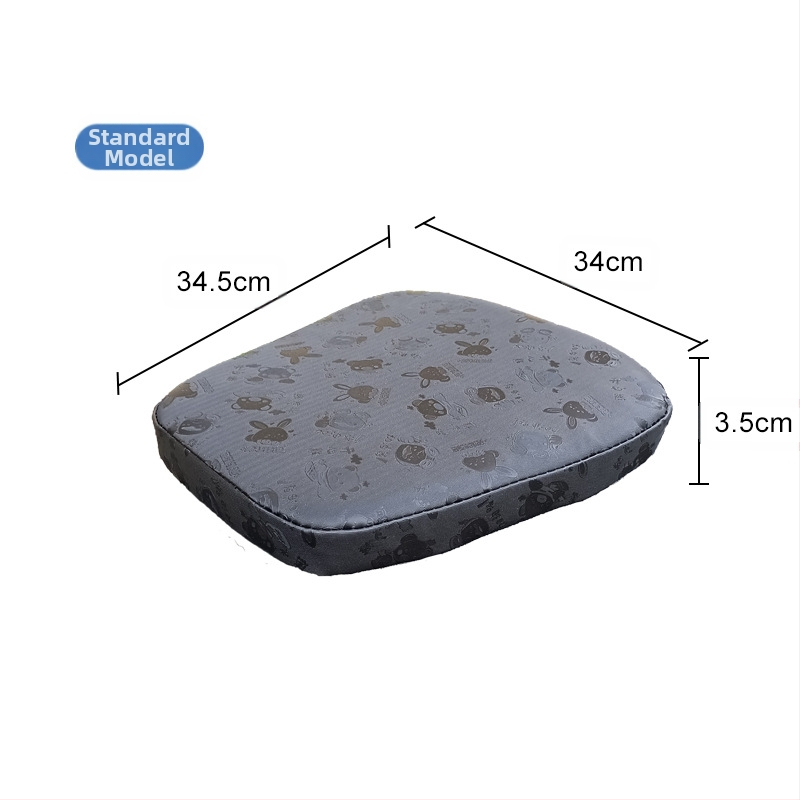 Povišena jastučnica za sjedalo za električna vozila s apsorpcijom udara, PVC + spužva, univerzalna prilagodba