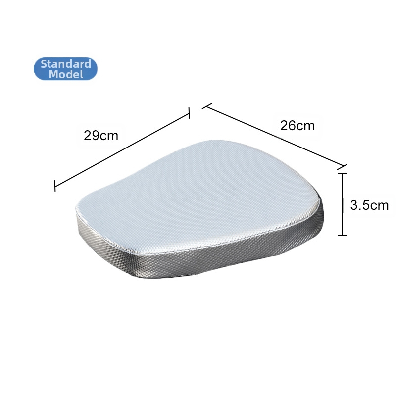 Povišena jastučnica za sjedalo za električna vozila s apsorpcijom udara, PVC + spužva, univerzalna prilagodba