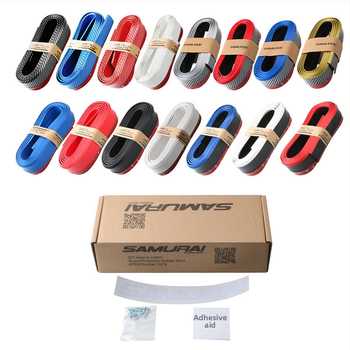 Антиударна гумена лента за преден спойлер на автомобил – универсална употреба, материал: гума, модел: преден спойлер