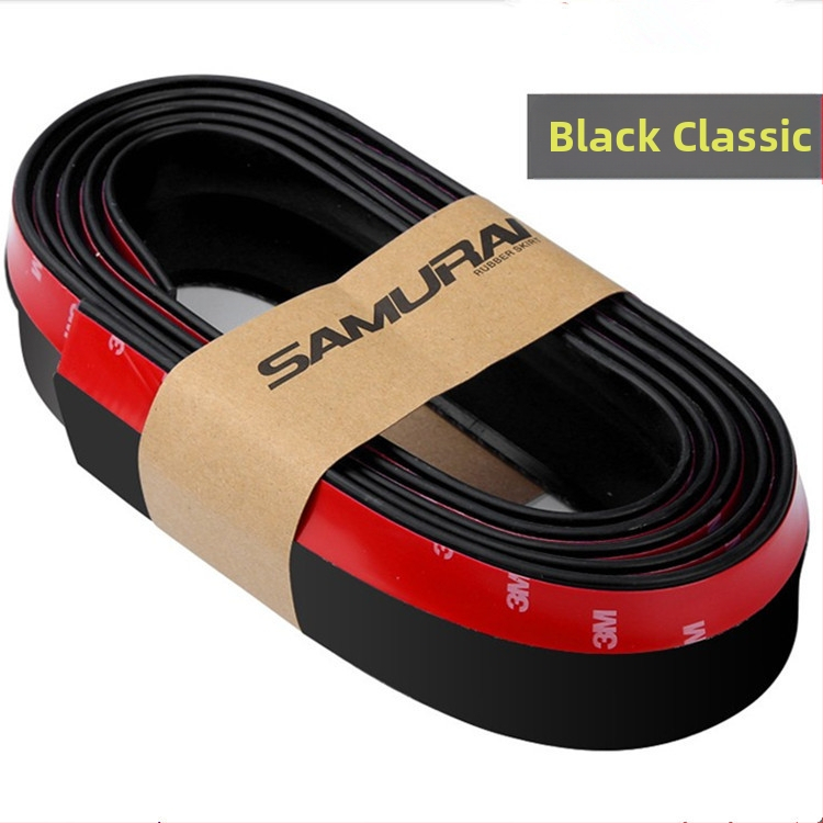 Autó első lökhárító gumilap anti-koccanás – általános illeszkedés, anyag: gumi, modell: első lökhárító