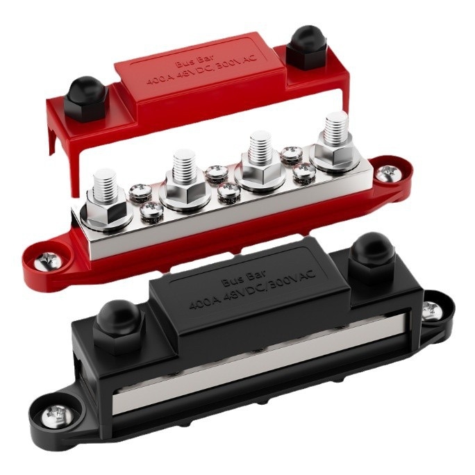 BB275 6-utas nagyáramú busbar sín hajókhoz, lakóautókhoz és autók elektromos rendszeréhez (250A/275A)