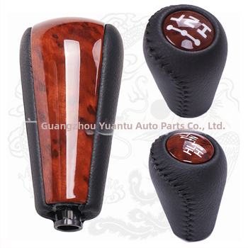 Кожена ръкохватка за скоростен лост Toyota Prado LC120 2003-2009, автоматична скоростна кутия, Kangmen Auto Parts